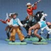 Herald Swoppet Cowboys - Group of 6 Figures (Bridgnorth) - Image 2
