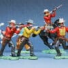 Herald Swoppet Cowboys - Group of 6 Figures (Bridgnorth) - Image 4