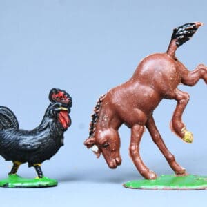 Cherilea Farm RARE Bucking Colt and Cockerel