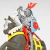 Swoppet C15th Mounted Knight Attacking - DARK GREY Horse - Image 3