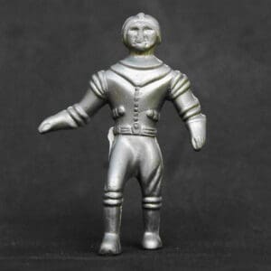 Tudor Rose 60mm Spaceman - Silver-grey Hard Plastic