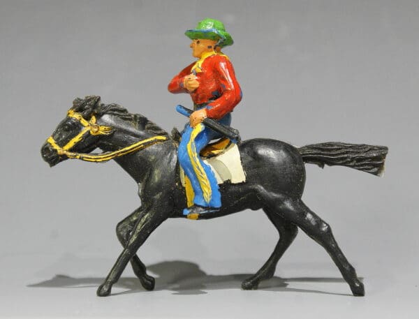 Timpo Wild West Series Mounted Cowboy Wounded 'thro Arrow (Boxed) - Image 4