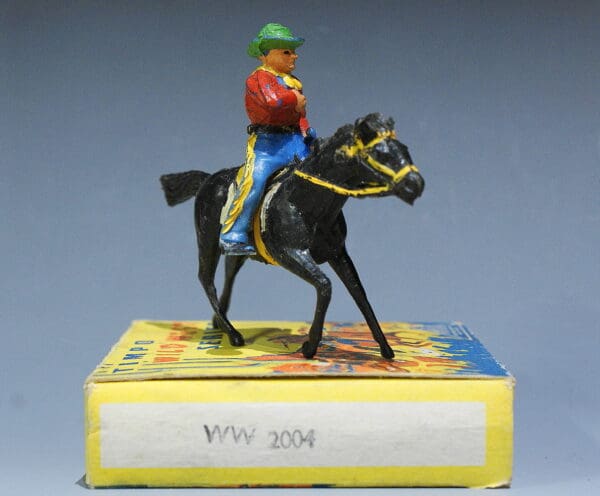 Timpo Wild West Series Mounted Cowboy Wounded 'thro Arrow (Boxed) - Image 5