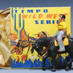 Timpo Wild West Series Mounted Cowboy Hands Tied (Boxed)