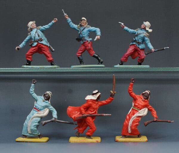 Crescent French Foreign Legion & Arabs - Group of 6