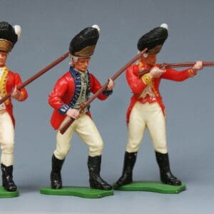 Swoppet AWI British Infantry - 3-Figure Set