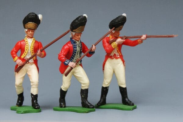 Swoppet AWI British Infantry - 3-Figure Set