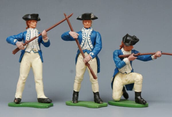 Swoppet AWI American Infantry - 3-Figure Set