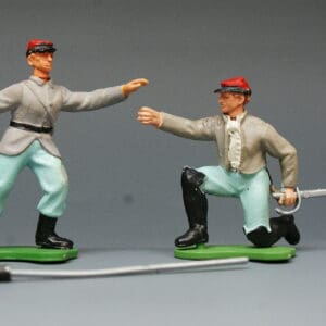 Spare Figures for Britains ACW Confederate Forces Gun & Crew