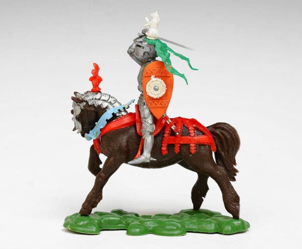Britains 15th Century Mounted Knight Attacking - Image 3