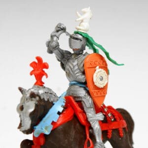 Swoppet 15th Century Mounted Knight Attacking