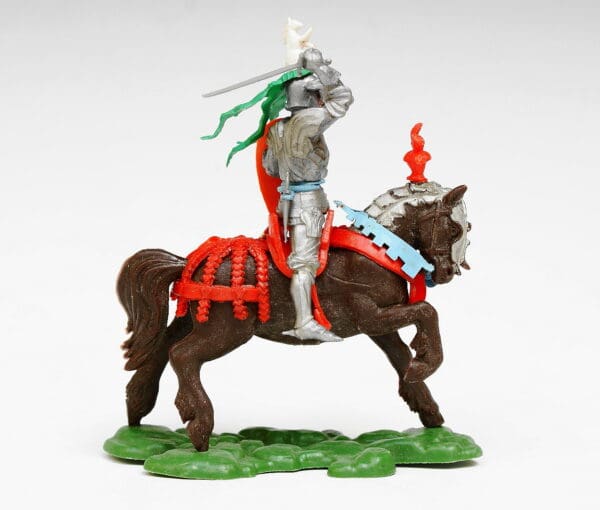 Britains 15th Century Mounted Knight Attacking - Image 2