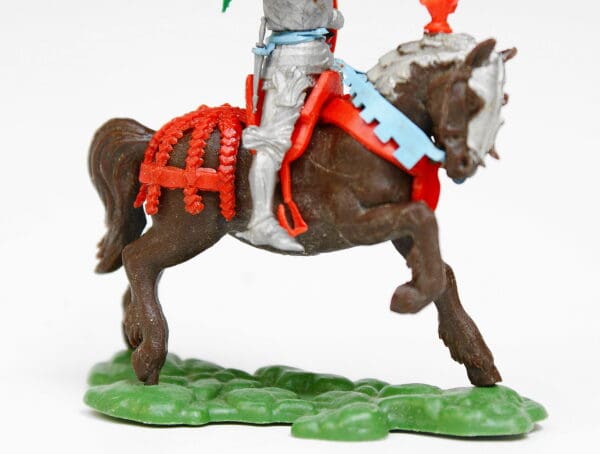 Britains 15th Century Mounted Knight Attacking - Image 4