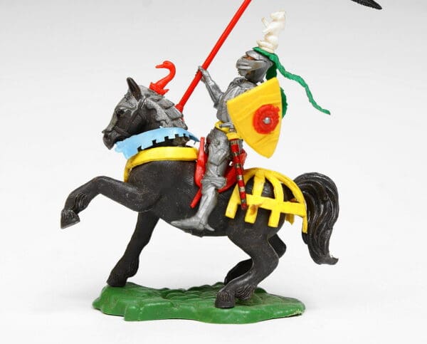 Swoppet C15th Mounted Knight with Standard (Incomplete)