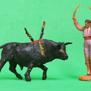 Jecsan Bullfight Matador & Bull