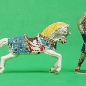 Reamsa Armoured Horse for Mounted Knight & Norman Lunging