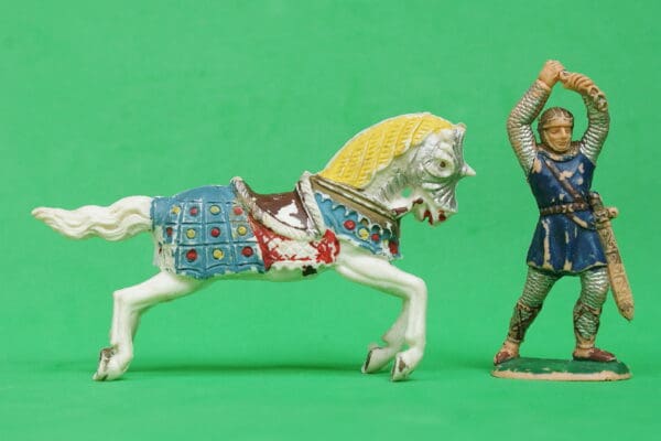 Reamsa Armoured Horse for Mounted Knight & Norman Lunging