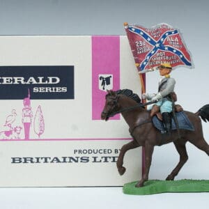 Britains ACW Confederate Cavalry Standard Bearer #92