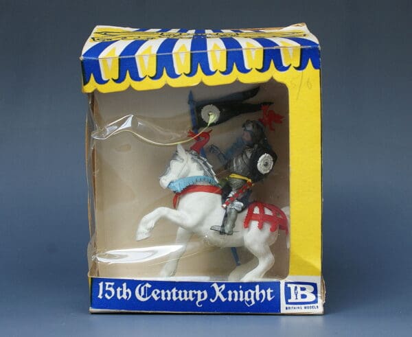 Swoppet C15th Knight with Standard - Pavilion Window Box