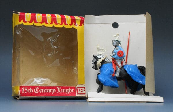 Swoppet C15th Knight Charging with Lance - Fair Window Box