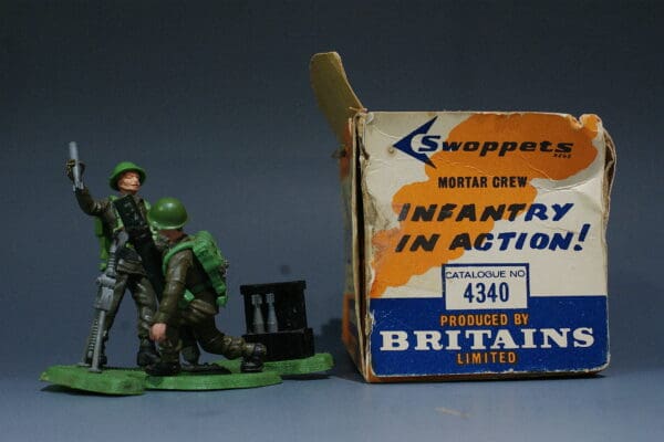 Swoppet Infantry in Action Mortar Crew Box Set - Image 4