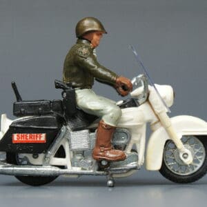 Britains Harley-Davison Motorcycle U.S. Sheriff 'Chips'