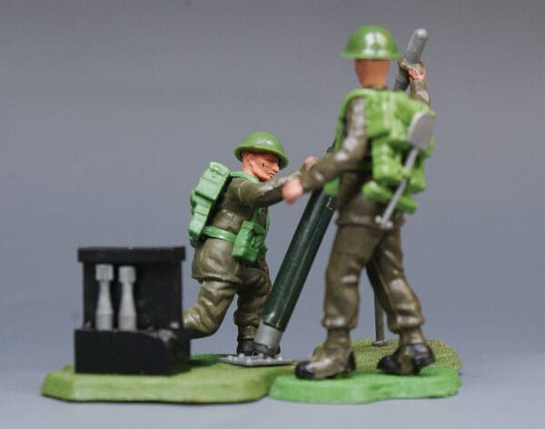 Swoppet Infantry in Action Mortar Crew Set - Image 2