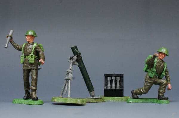 Swoppet Infantry in Action Mortar Crew Set - Image 3