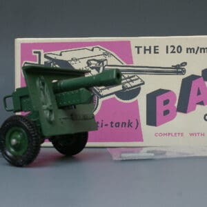 Britains 25-Pounder Gun in B.A.T. Gun Box