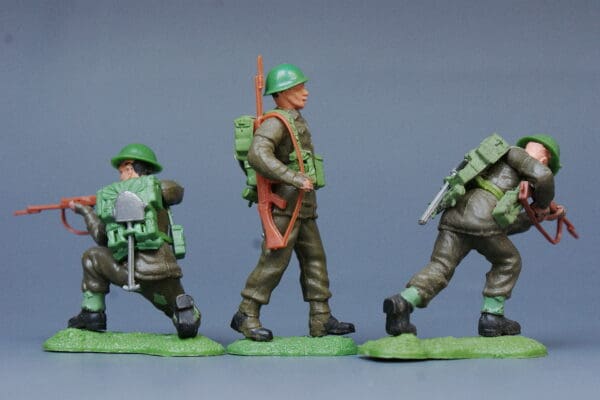 Swoppet 'Infantry in Action' 3-Figure Set - Image 2