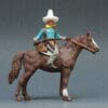 Swoppet 2nd Series Cowboy Resting Mounted (Repro Box) - Image 2