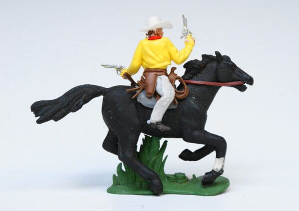 Swoppet Cowboy Sheriff Mounted (2nd Series Horse) - Image 3