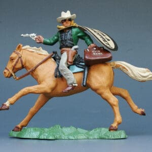 Herald "I'm A Swoppet!" Cowboy Bank Robber Mounted - Boxed