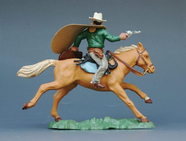 Herald "I'm A Swoppet!" Cowboy Bank Robber Mounted - Boxed - Image 2