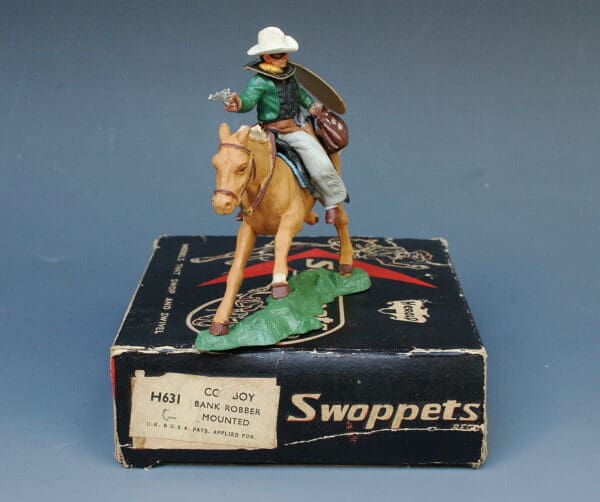 Herald "I'm A Swoppet!" Cowboy Bank Robber Mounted - Boxed - Image 4