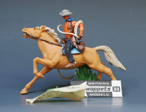 Swoppet Cowboy with Lasso Mounted - 2nd Issue ORIGINAL Box - Image 2