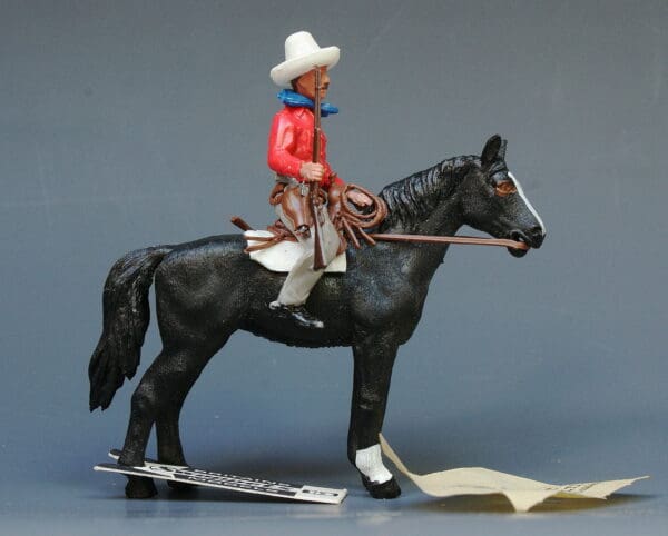 Swoppet Cowboy On Guard Mounted - 2nd Issue ORIGINAL Box - Image 2