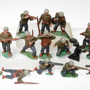 Timpo US Army Infantry - 16 Figures