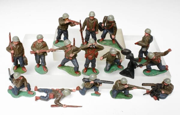 Timpo US Army Infantry - 16 Figures