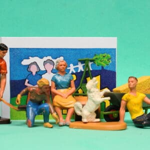 Britains Floral Garden Family Group (Part-set)