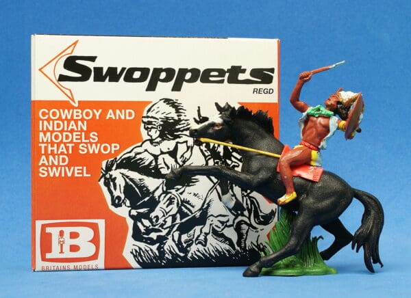 Swoppet Indian Medicine Mounted (2nd Series Horse) * Late Issue *