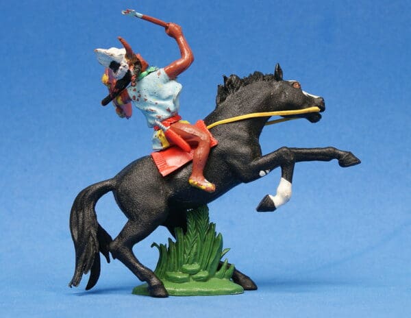 Swoppet Indian Medicine Mounted (2nd Series Horse) * Late Issue * - Image 2