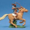 Swoppet Indian Firing Bow Mounted (2nd Series Horse)