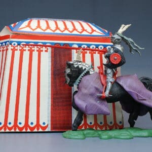Swoppet C15th Knight Charging with Lance - Tent Pack
