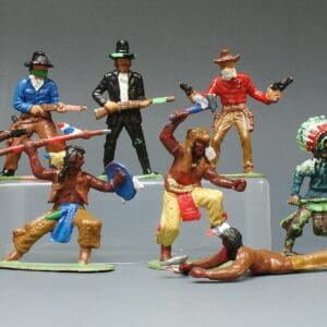Cowboys & Indians 40mm Made in China Airfix Copies (Ron Cameron)