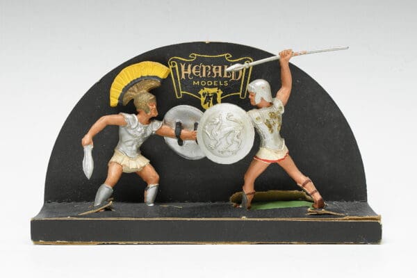 Herald Trojan Warriors Display Card - RARE!