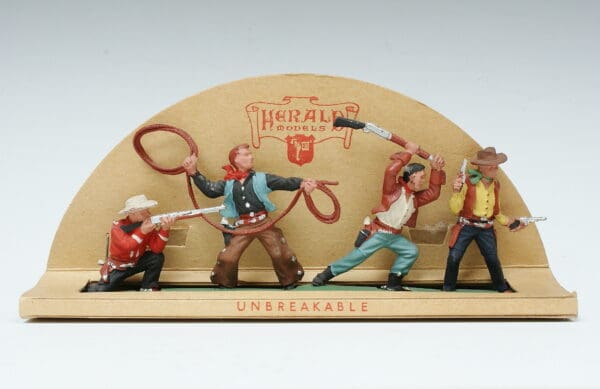 Herald Zang Cowboy Display Card - Rare Early Set!