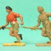 Crescent British 8th Army Toy Soldiers with RED Painted Shirts - Image 4