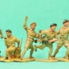 Crescent 8th Army Toy Soldiers x 6 - Image 2