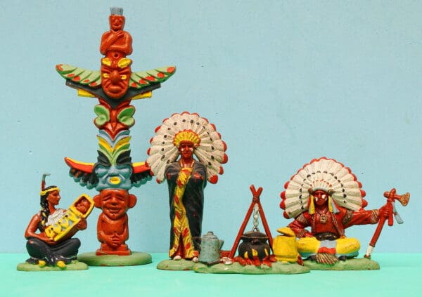 Herald Zang Early Indian Encampment Part-Set - (Manhattan)